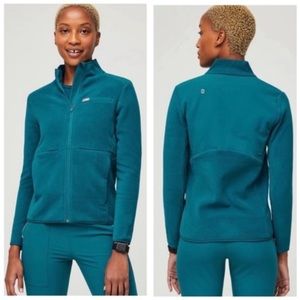 Figs pacific blue jacket